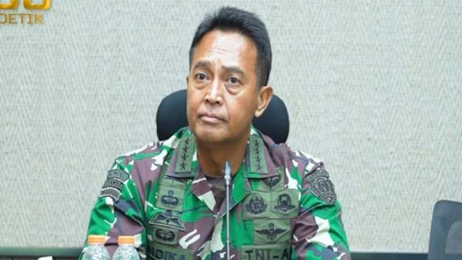 Kepala Staf Angkatan Darat Jenderal Andika Perkasa