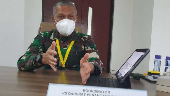 Koordinator RSDC Wisma Atlet Kemayoran,  Mayjen TNI Tugas Ratmono