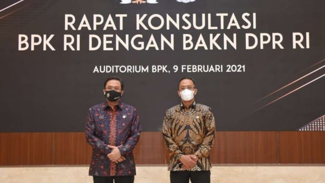 Rapat konsultasi BPK dengan BAKN DPR RI