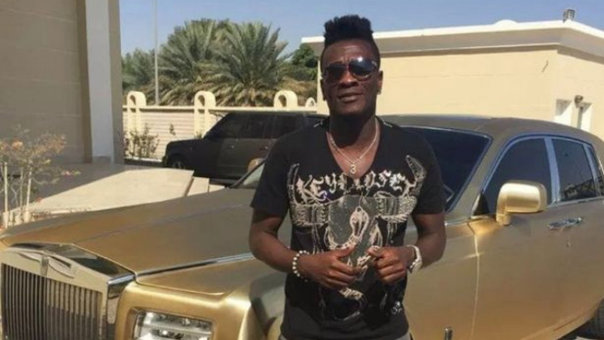 Pemain Ghana, Asamoah Gyan.