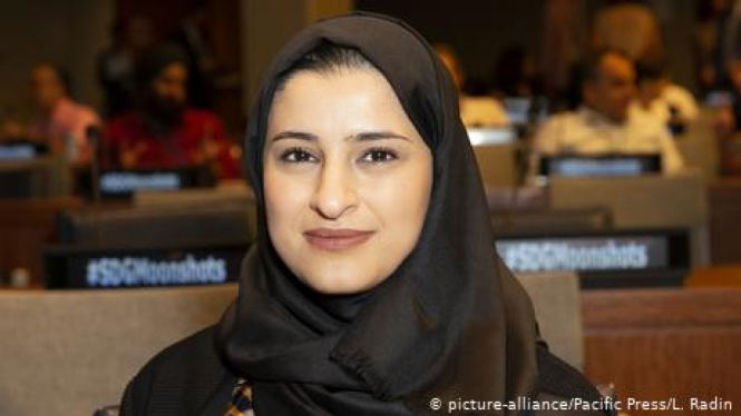 Kepala Badan Antariksa UEA, Sarah al-Amiri.