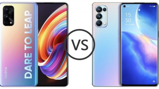 Realme X7 Pro vs Oppo Reno5 Pro 5G.