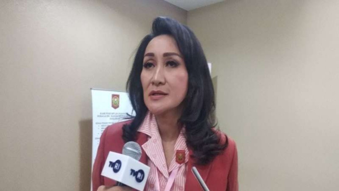 Ketua Umum Kongres Wanita Indonesia (Kowani) Giwo Rubianto Wiyogo