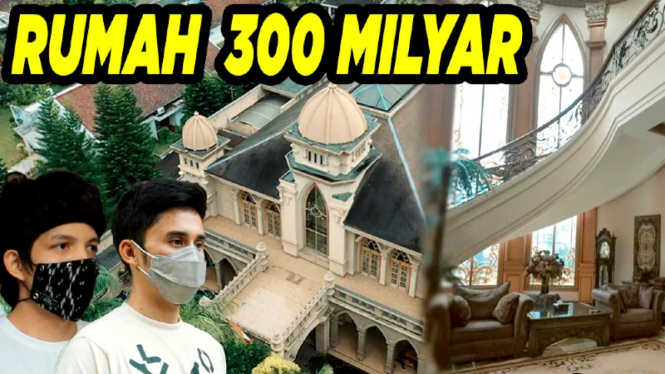 Rumah mewah Rp300 miliar milik Alshad Ahmad