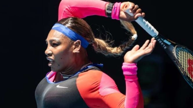Petenis Amerika Serikat, Serena Williams di Australia Open 2021.