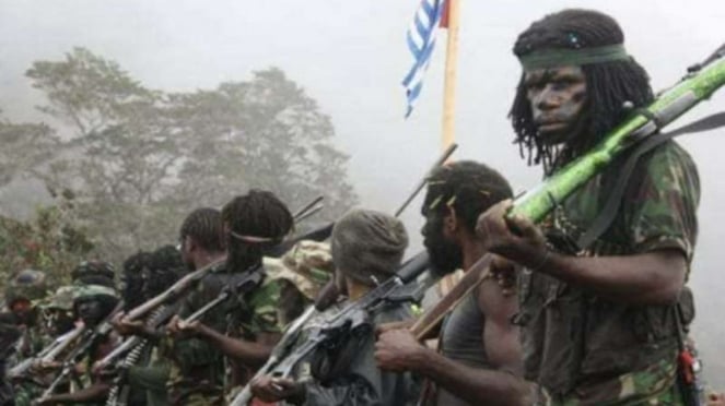 VIVA militar: miembro de la Organización Free Papua (OPM)