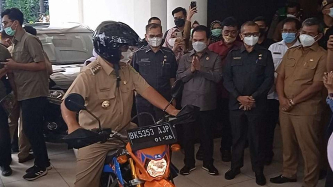 Wali Kota Medan Akhyar Nasution mengakhiri masa jabatannya.