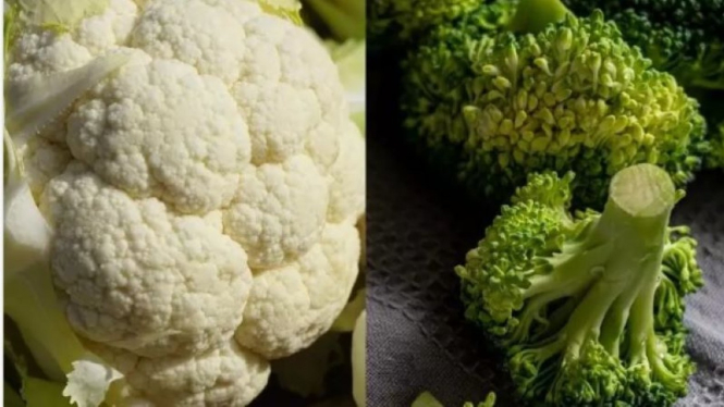 Kembang kol dan brokoli