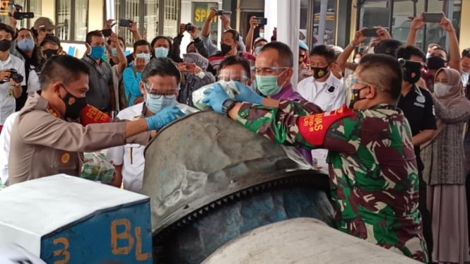 Polres Depok Musnahkan Ratusan Kilogram Sabu-sabu