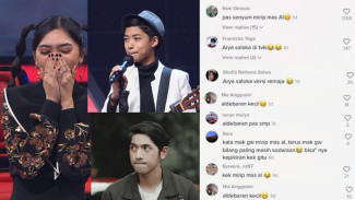Penyanyi Mirip Arya Saloka Ini Buat Isyana Sarasvati Menangis