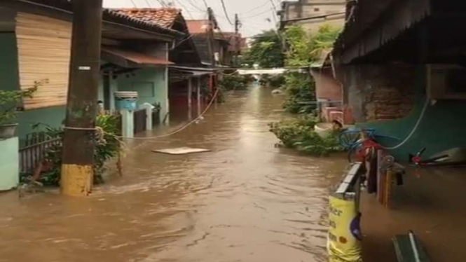 Banjir di Cipinang Melayu
