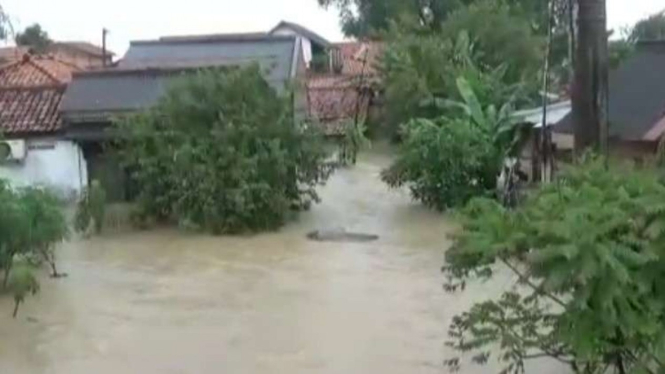 Banjir di CIkarang.
