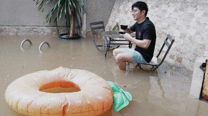 La casa de Nicki está bajo el agua