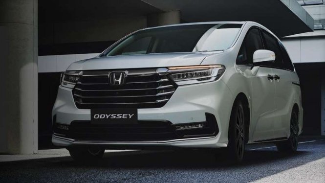 Model baru Honda Odyssey dijual di Indonesia.