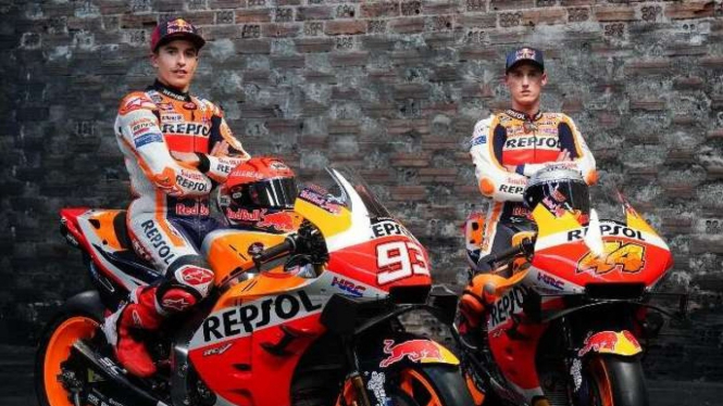 Duet Marc Marquez dengan Pol Espargarom perkuat Repsol Honda