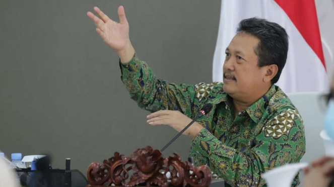 Menteri Kelautan dan Perikanan, Sakti Wahyu Trenggono.