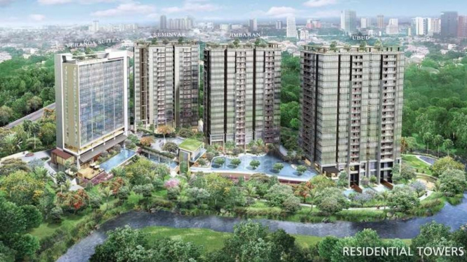 Apartemen dengan lahan terbuka menjadi pilihan hunian saat pandemi.