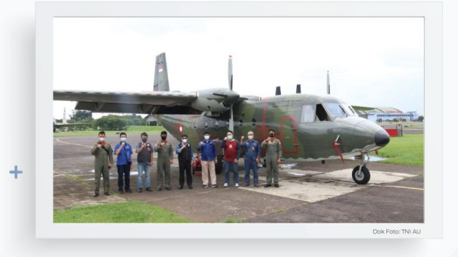 BPPT Lakukan Operasi Teknologi Modifikasi Cuaca Gunakan CASA 212 A-2105 dan CN 295 A-2901 milik TNI AU guna mengantisipasi bencana banjir di wilayah Jabodetabek