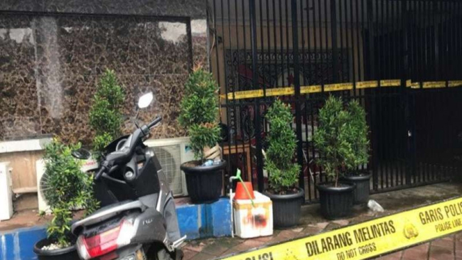 Kafe lokasi penembakan oknum polisi di Cengkareng, Jakarta Barat