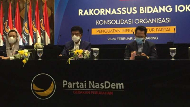 Rakornassus Partai NasDem, Jakarta 22-24 Februari 2021