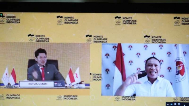 Rapat anggota Komite Olimpiade Indonesia (KOI).