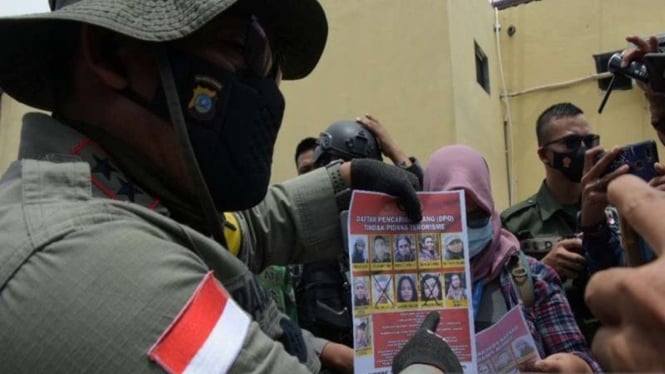 Foto dua DPO MIT Poso yang tewas akibat kontak tembak dengan aparat TNI-Polri 