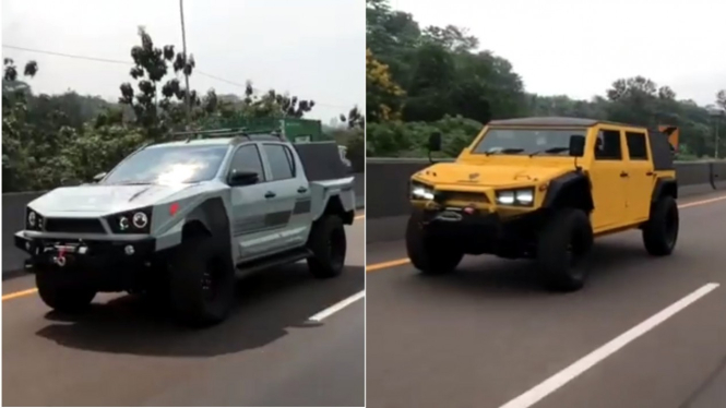 Dua mobil Pindad Maung baru