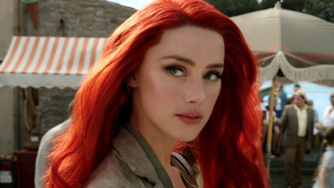 Amber Heard di film Aquaman.