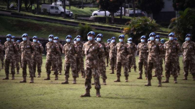VIVA Militer: Pasukan Perdamaian Satgas Konga TNI