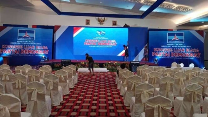 Suasana KLB Demokrat 