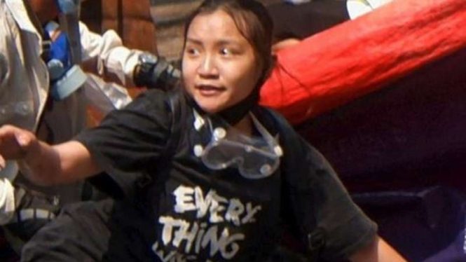 Angel gadis 19 tahun tewas ditembak militer Myamar
