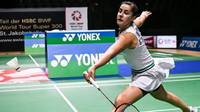 Tunggal putri Spanyol, Carolina Marin.