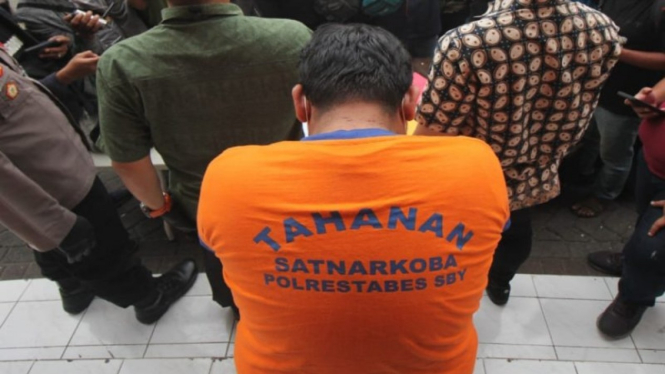 AS (39), pria di Surabaya yang mengaku sebagai Kepala Kejaksaan Negeri Surabaya 