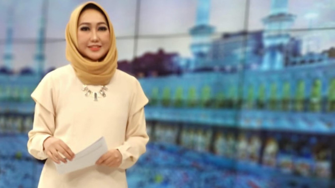 Presenter tvOne Yaumi Fitri (Instagram @yaumifitri)