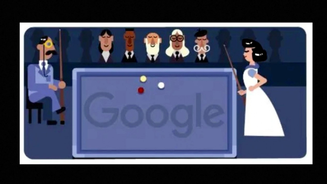 Google Doodle ‘The First Lady of Billiards’