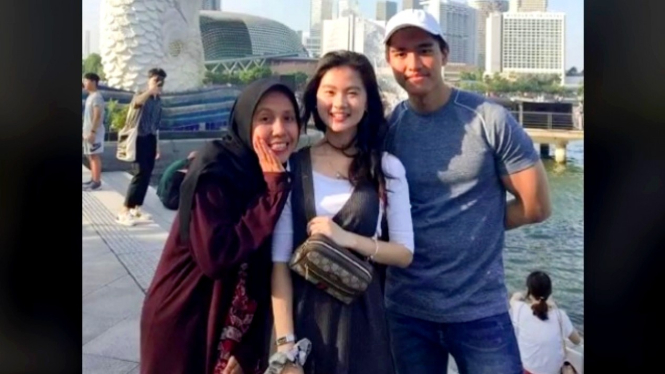 Beredar di TikTok, foto Kaesang, Felicia dan Nadya Arifta saat di Singapura