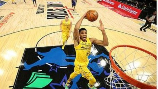 NBA All Star 2021 antara Tim Durant vs Tim LeBron. 