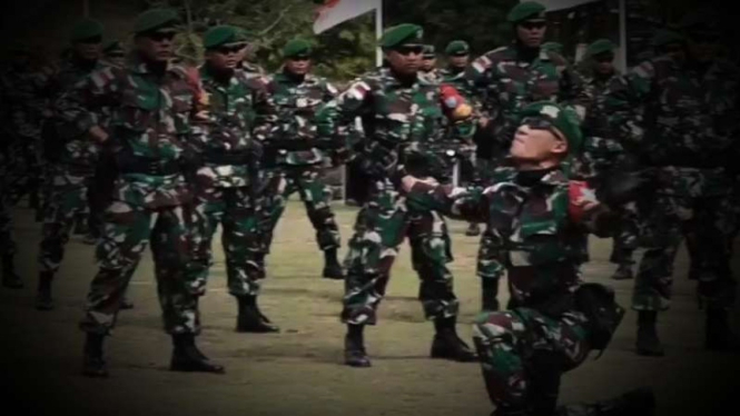 VIVA Militer: Pasukan Batalyon Infanteri 642/Kapuas.