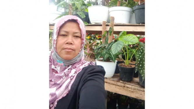 Sukses Berjualan Bunga, Siti Mutmainah Mundur dari PKH