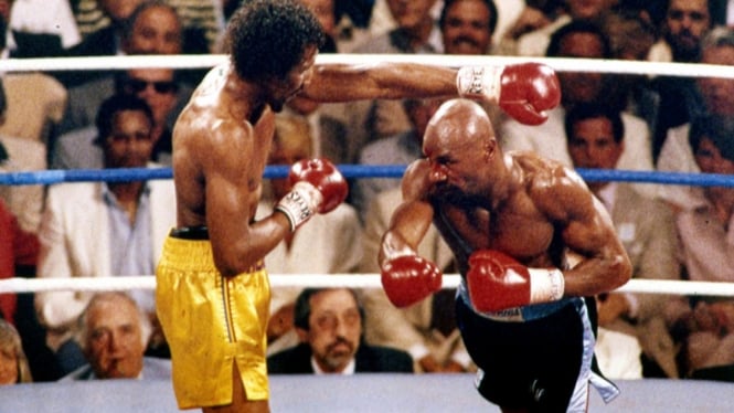 Pertandingan Marvin Hagler melawan Tommy Hearns