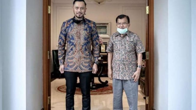 AHY temui Jusuf Kalla