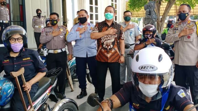 Pemkot dan Polrestabes Semarang tanda tangan MoU terkait SIM D.