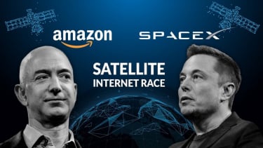 Amazon vs SpaceX.