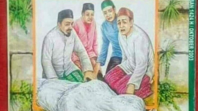 Meme Penyebab Jenazah Gak Bisa Diajak Ngobrol Bikin Ngakak