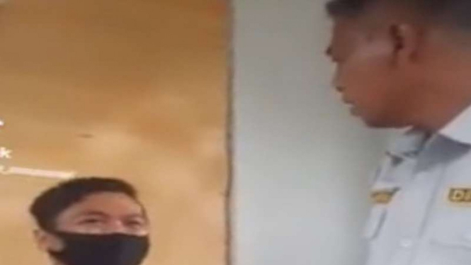 Viral video petugas Dishub di Soppeng Sulsel menampar petugas yang menagih utang