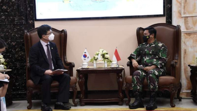 VIVA Militer: Panglima TNI bertemu dengan Delegasi Menhan Korea Selatan