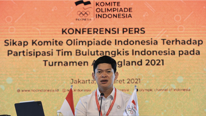 Komite Olimpiade Indonesia, Raja Sapta Oktohari. 