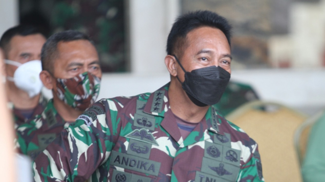 Kepala Staf Angkatan Darat (KSAD) Jenderal TNI Andika Perkasa