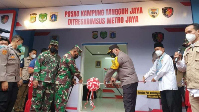 Kampung Tangguh Jaya bentukan Ditreskrimsus Polda Metro Jaya