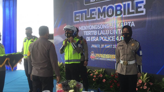 Irjen Fadil launching ETLE Mobile